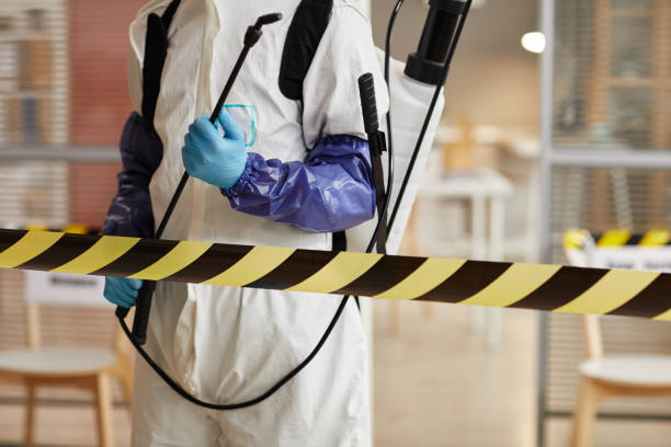 Professional Trauma Scene Cleanup technician working in Troy, NC